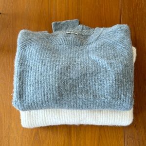 J.Crew Ribbed Cashmere sweaters bundle